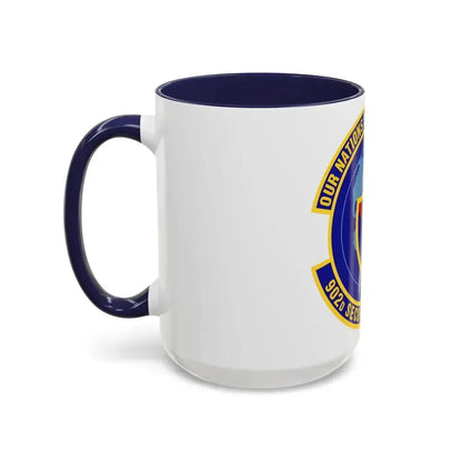 902d Security Forces Squadron (U.S. Air Force) Accent Coffee Mug - Go Mug Yourself