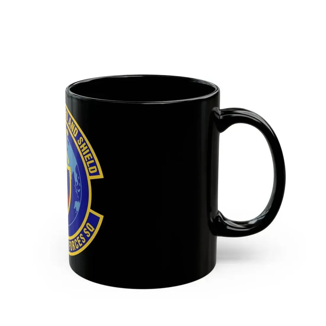 902d Security Forces Squadron (U.S. Air Force) Black Coffee Mug - Go Mug Yourself