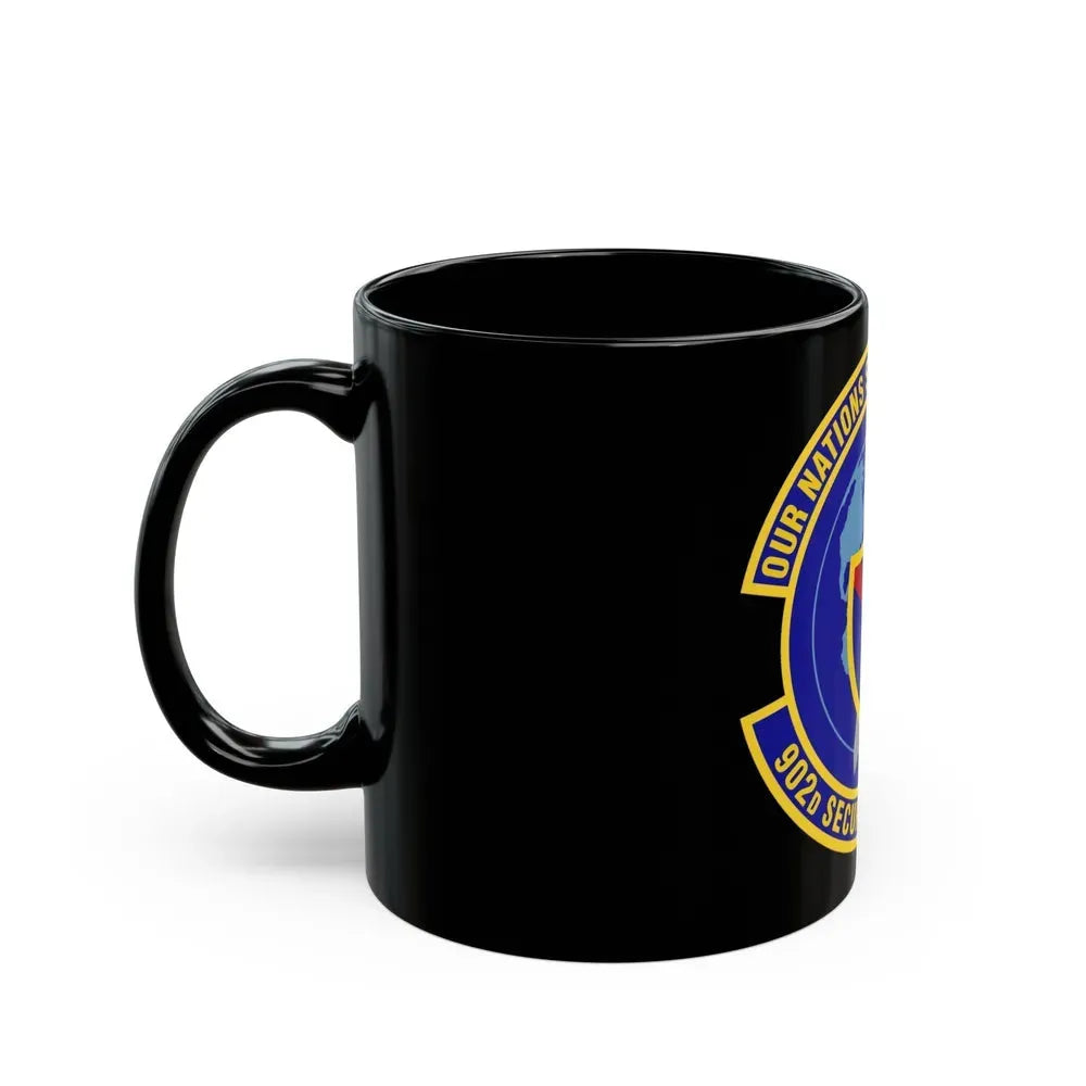 902d Security Forces Squadron (U.S. Air Force) Black Coffee Mug - Go Mug Yourself
