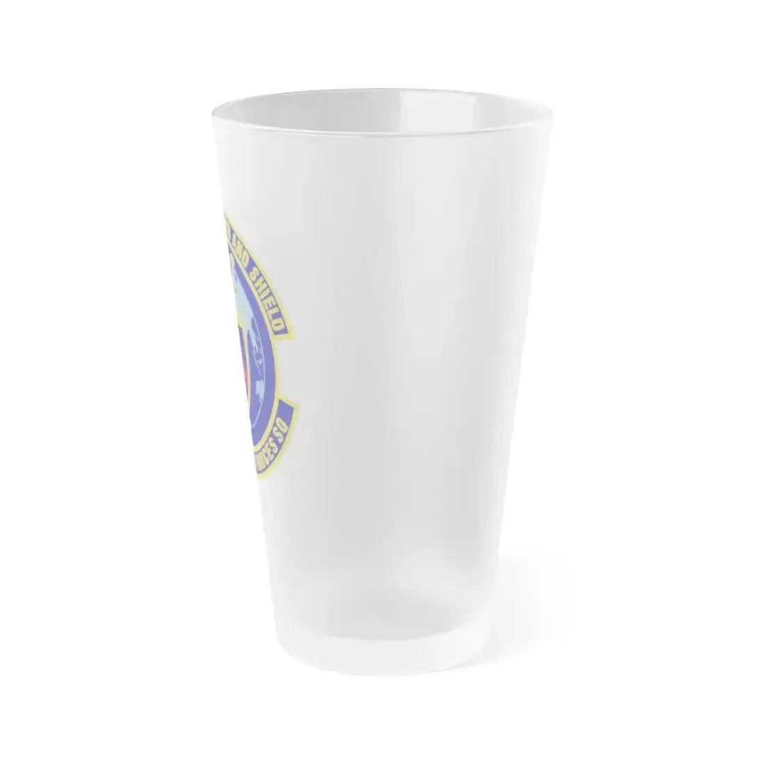 902d Security Forces Squadron (U.S. Air Force) Frosted Pint Glass 16oz - Go Mug Yourself
