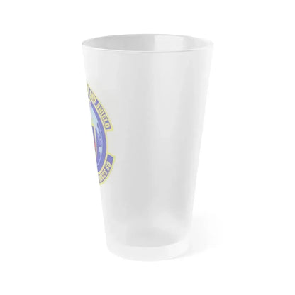 902d Security Forces Squadron (U.S. Air Force) Frosted Pint Glass 16oz - Go Mug Yourself