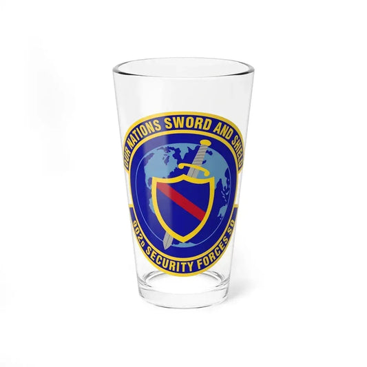 902d Security Forces Squadron (U.S. Air Force) Pint Glass 16oz 16oz - Go Mug Yourself
