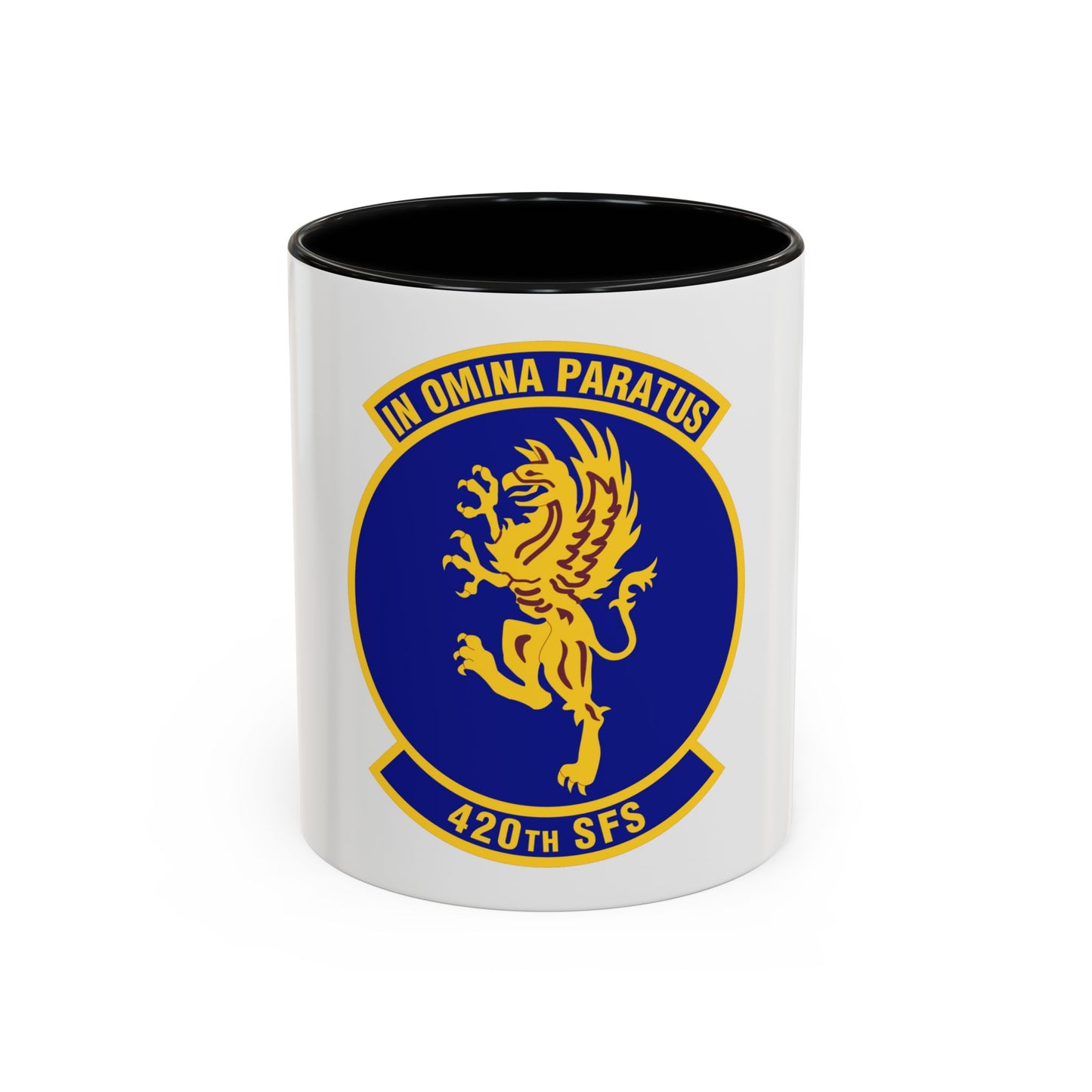 420th Security Forces Squadron (U.S. Air Force) Accent Coffee Mug