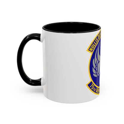 Tasse à café décorative du 75e escadron dentaire (US Air Force)