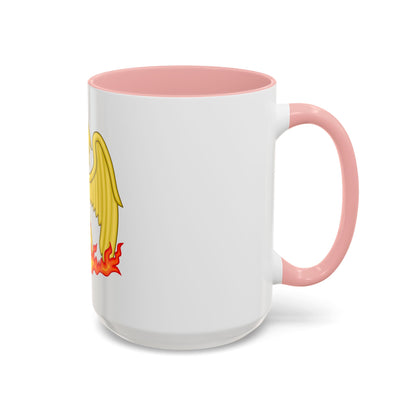 Phoenix Badge of Elizabeth I - Accent Coffee Mug