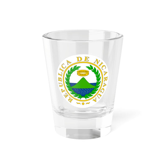 Coat of arms of Nicaragua (1854) - Shot Glass 1.5oz