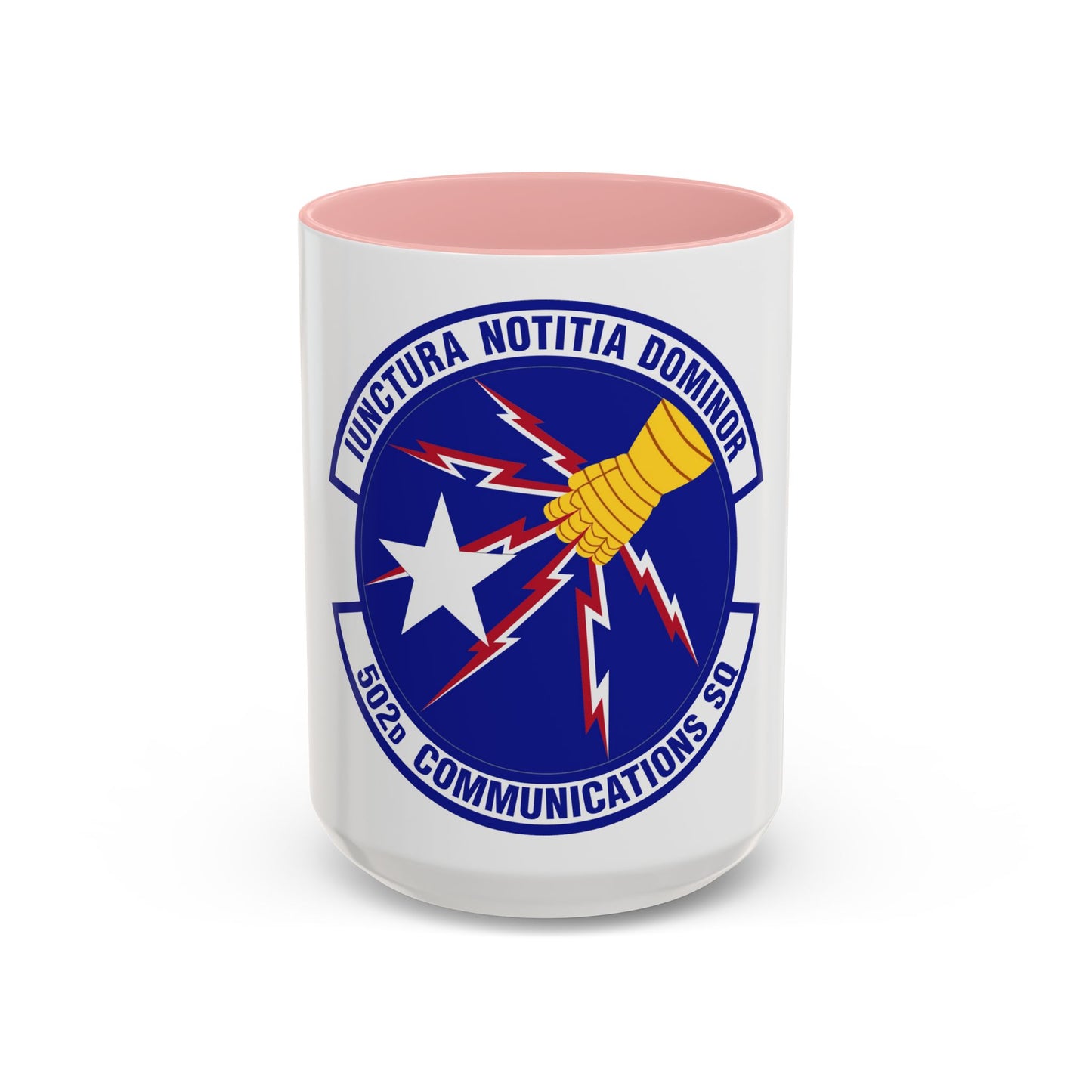 502d Communications Squadron (U.S. Air Force) Accent Coffee Mug