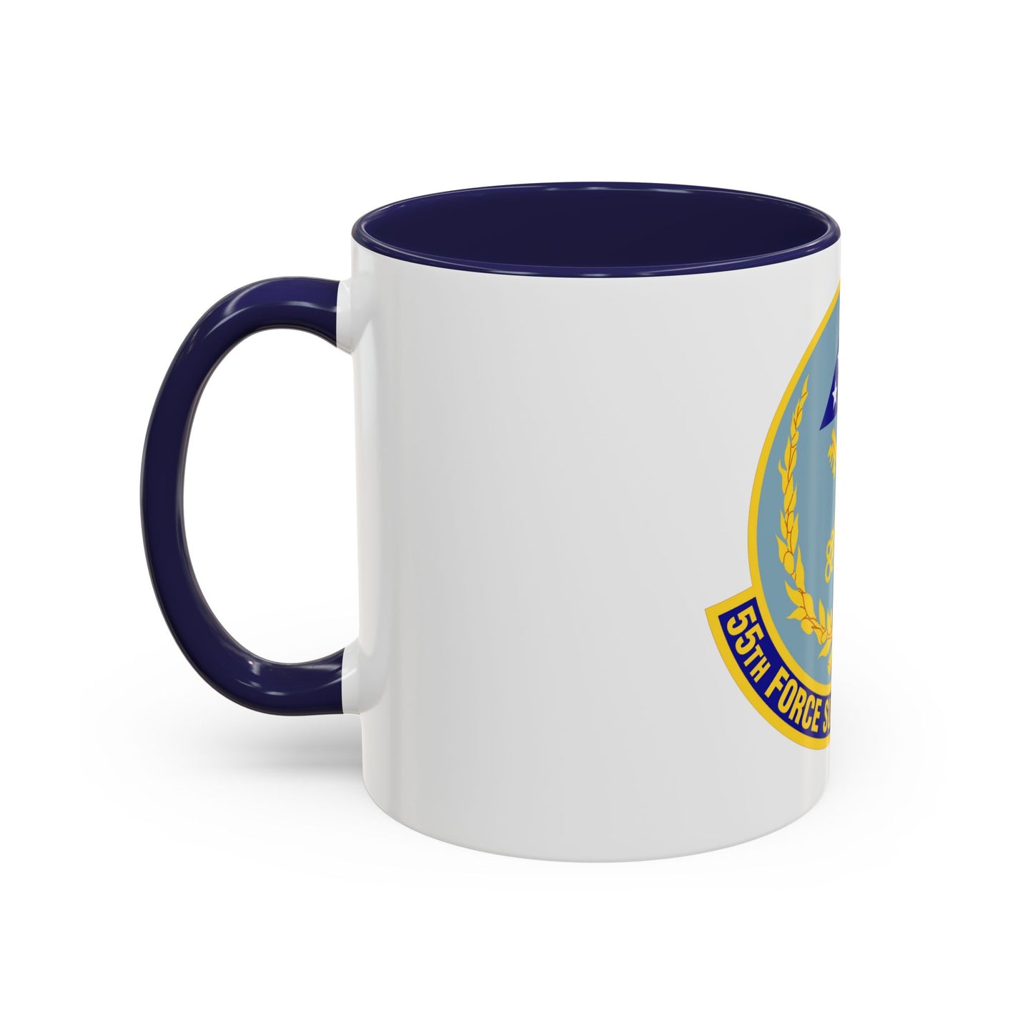 55th Force Support Squadron (U.S. Air Force) Accent Coffee Mug