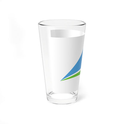 Flag of Ina Nagano (Japan) Pint Glass 16oz