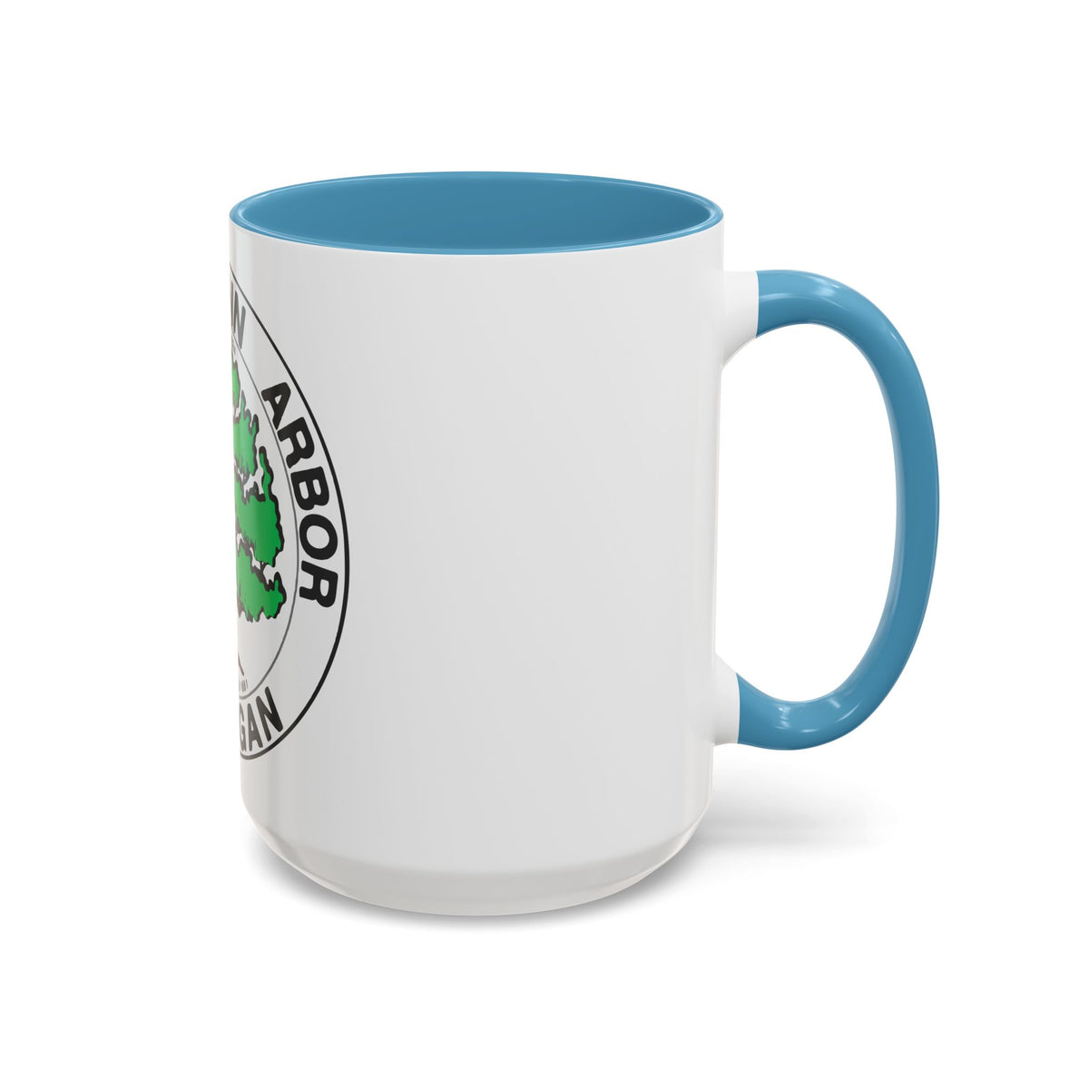 Seal of Ann Arbor Michigan - Accent Coffee Mug