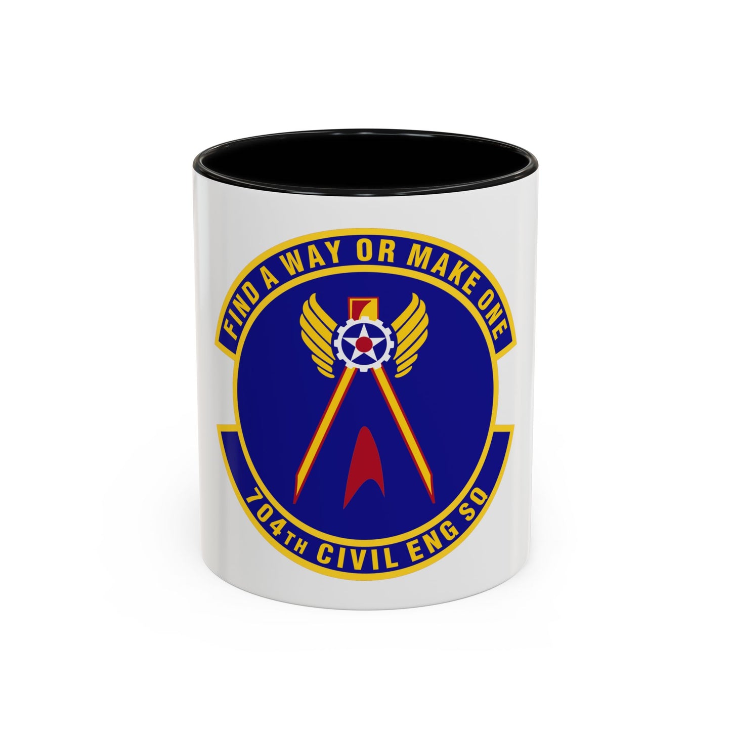 704th Civil Engineer Squadron (U.S. Air Force) Accent Coffee Mug