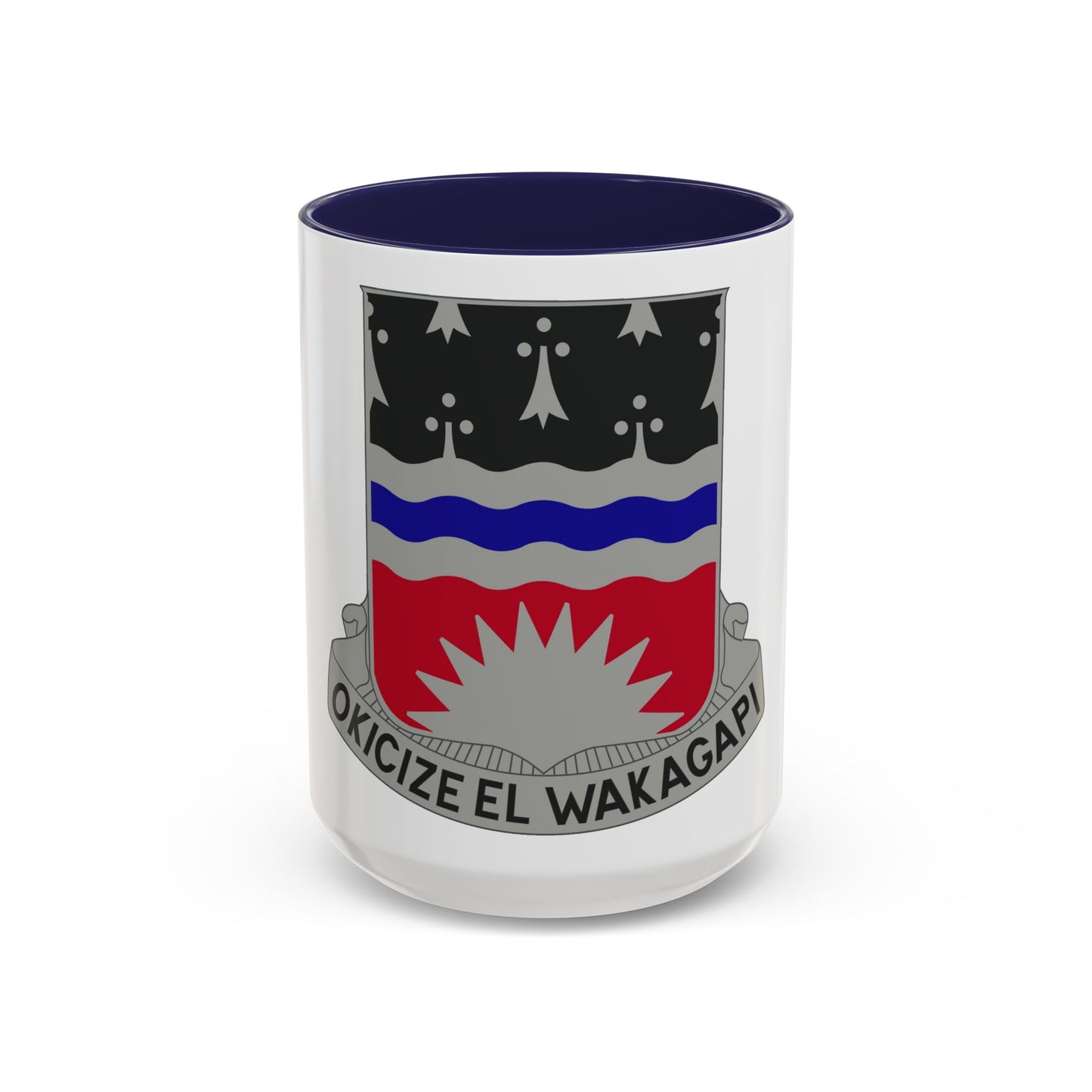164 Engineer Battalion (U.S. Army) Accent Coffee Mug