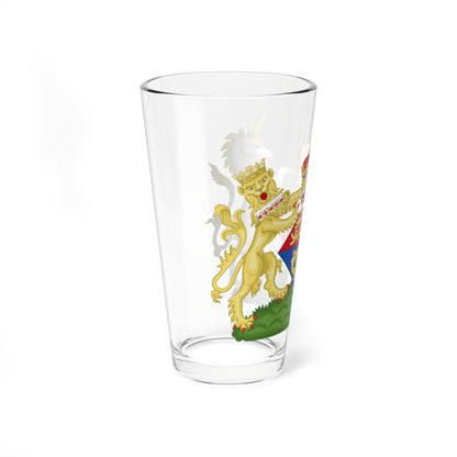 Coat of Arms of Victoria of the United Kingdom (United Kingdom) (Coat of Arms) Pint Glass 16oz
