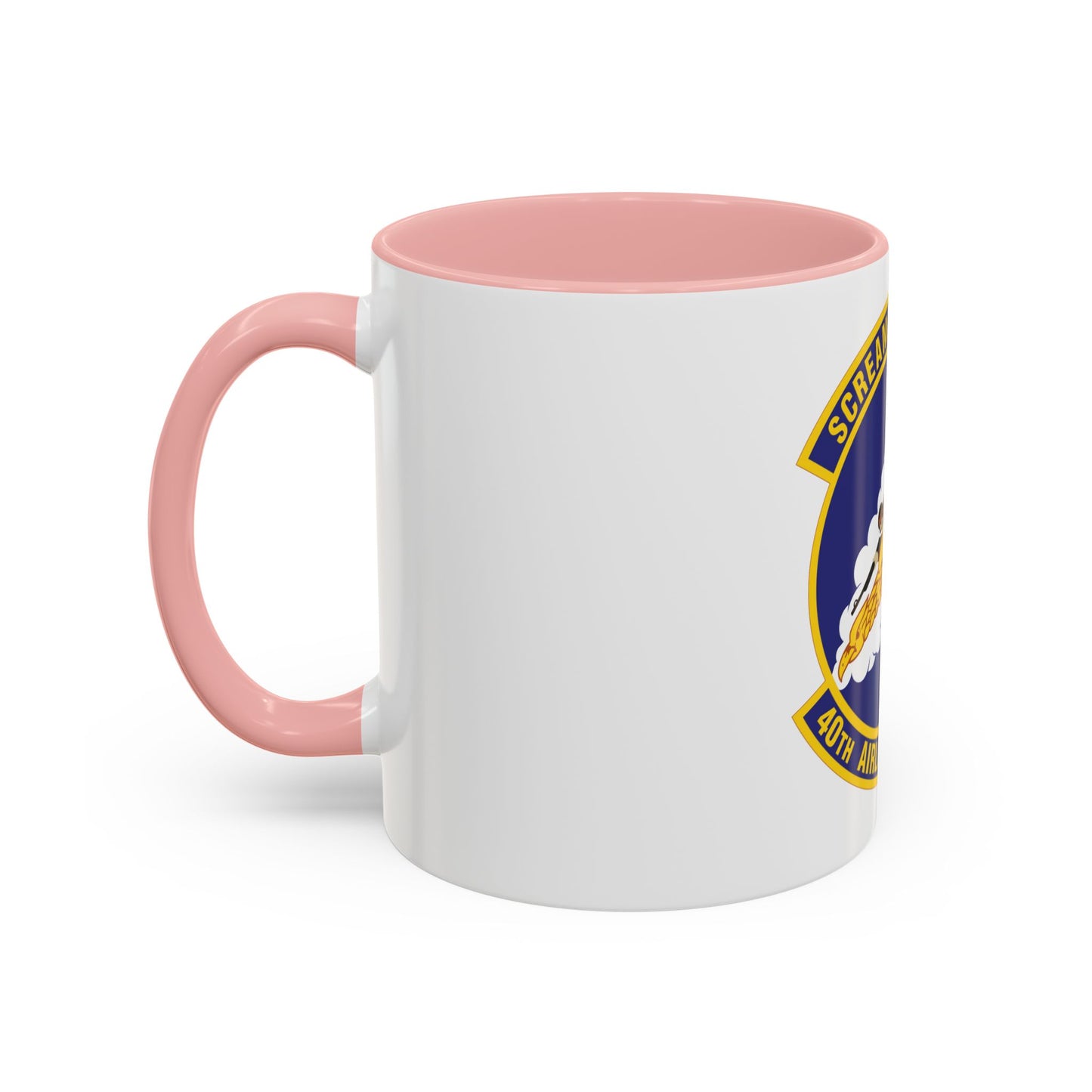 40th Airlift Squadron (U.S. Air Force) Accent Coffee Mug