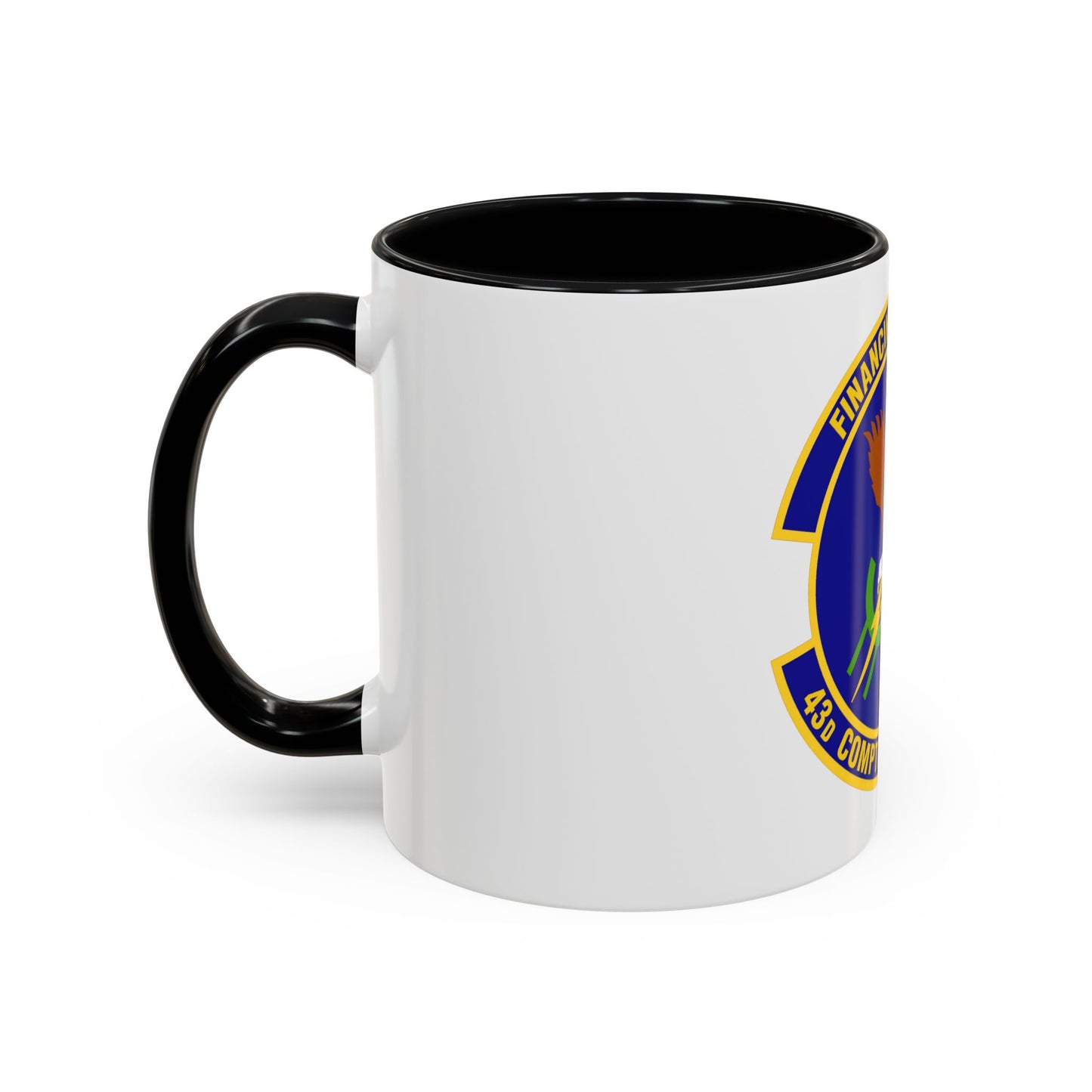 43d Comptroller Flight (U.S. Air Force) Accent Coffee Mug