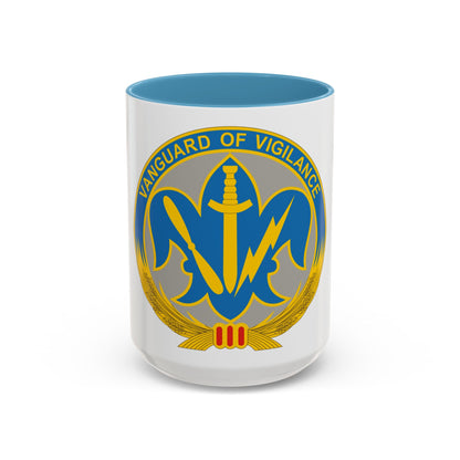 205 Military Intelligence Brigade 2 (U.S. Army) Accent Coffee Mug