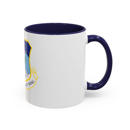 1014px 102nd Intelligence Wing emblem (U.S. Air Force) Accent Coffee Mug