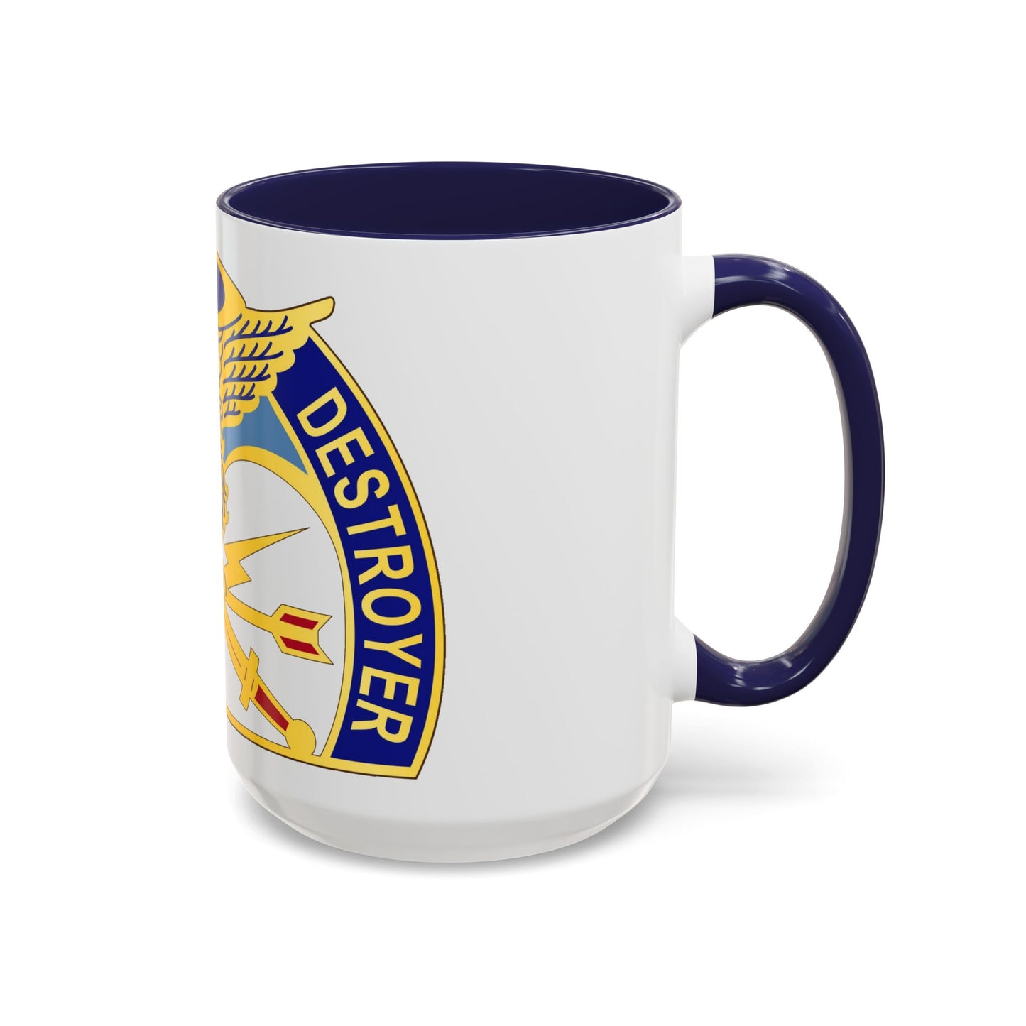 635 Aviation Group (U.S. Army) Accent Coffee Mug
