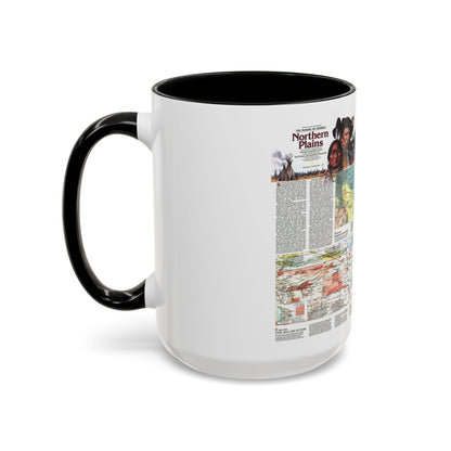 USA - Northern Plains 2 (1986) (Map) Accent Coffee Mug
