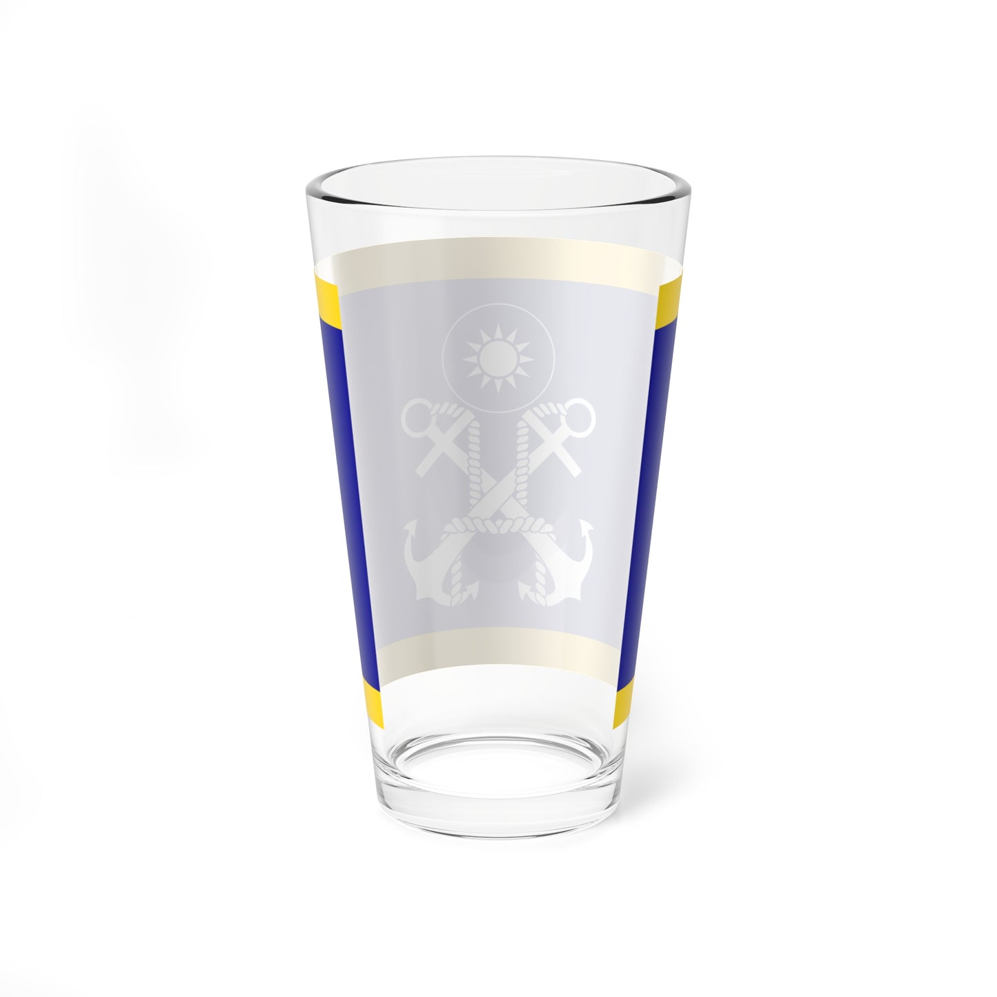 ROCN Deputy Commander-in-Chiefs Flag 1962 (China) Pint Glass 16oz