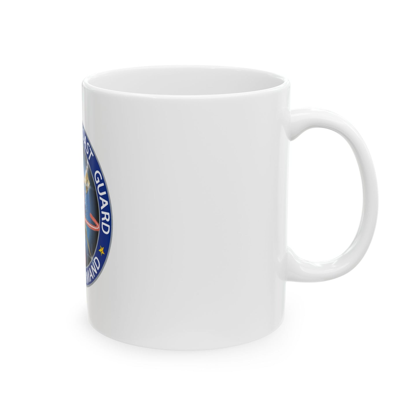 USCG Cyber Command (U.S. Coast Guard) White Coffee Mug