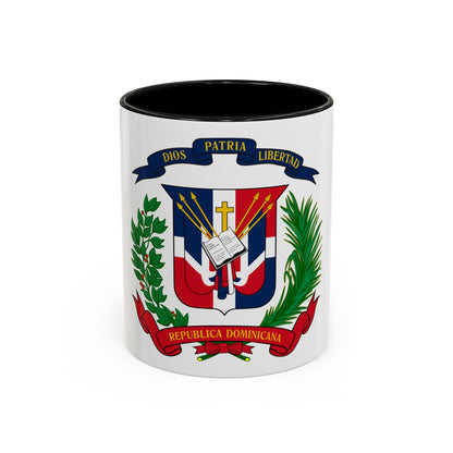 Coat of arms of the Dominican Republic - Accent Coffee Mug