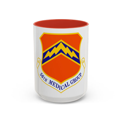 56th Medical Group (U.S. Air Force) Accent Coffee Mug
