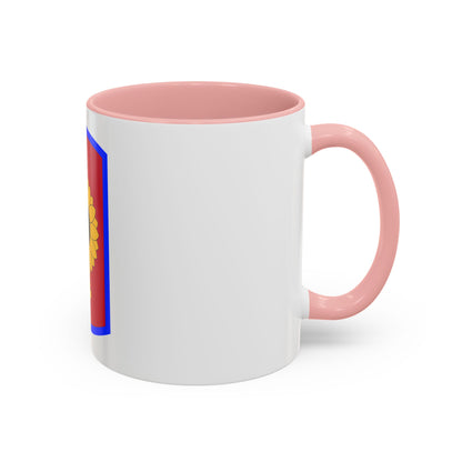130th Field Artillery Brigade (U.S. Army) Accent Coffee Mug