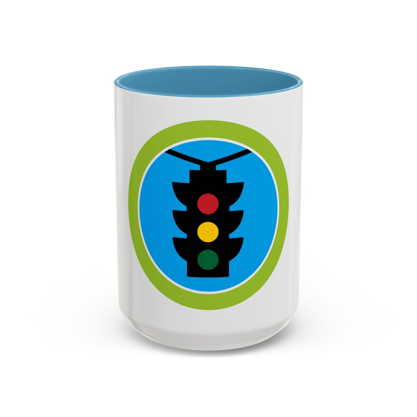 Traffic Safety (Boy Scout Merit Badge) Accent Coffee Mug