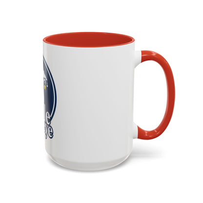 USCG Eagle Eye (U.S. Coast Guard) Accent Coffee Mug