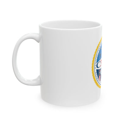 USCG C3 Cen Command Control Comm Engineering (U.S. Coast Guard) White Coffee Mug