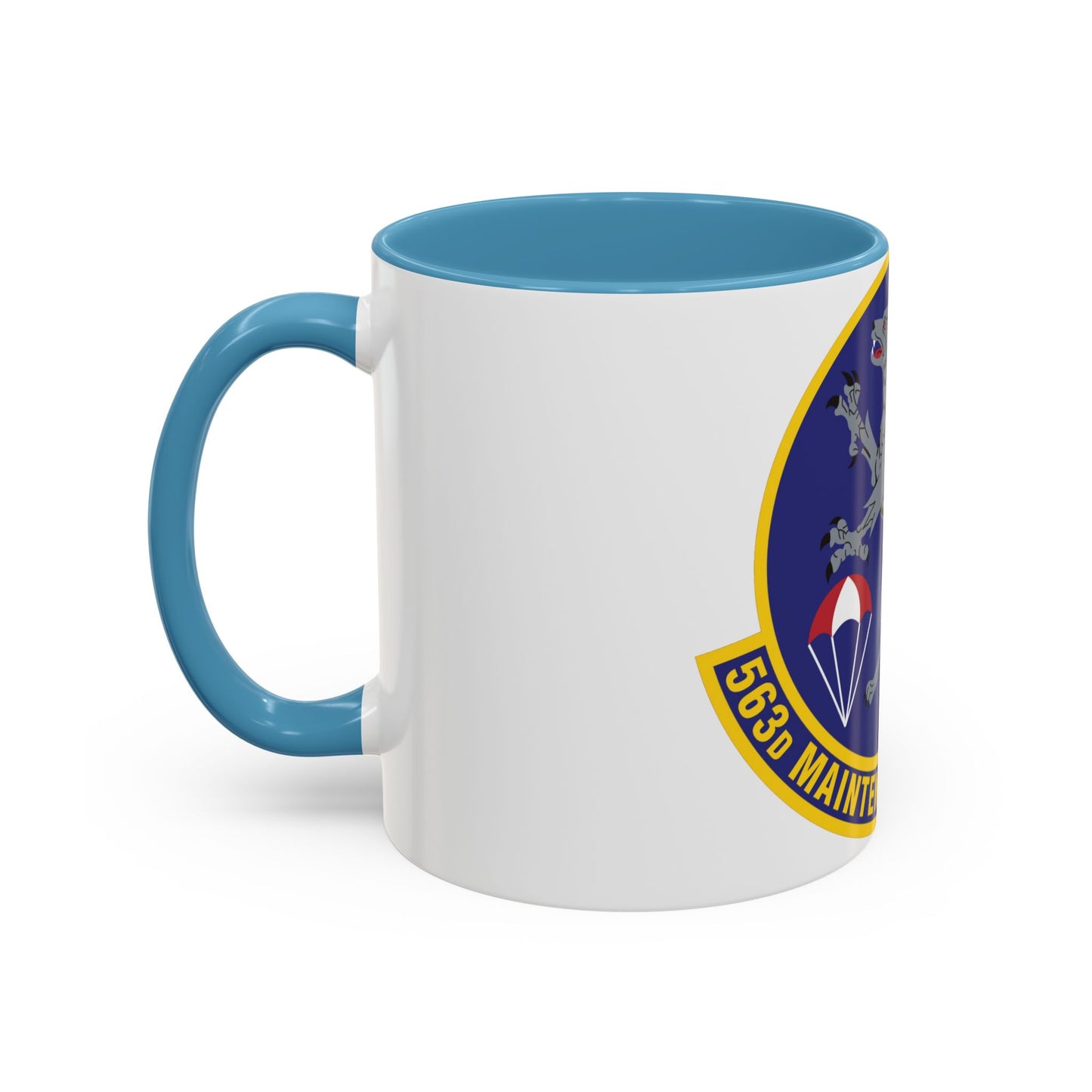 563d Maintenance Squadron (U.S. Air Force) Accent Coffee Mug