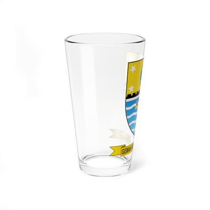 Seal of the City of Cirebon (Indonesia) (Coat of Arms) Pint Glass 16oz