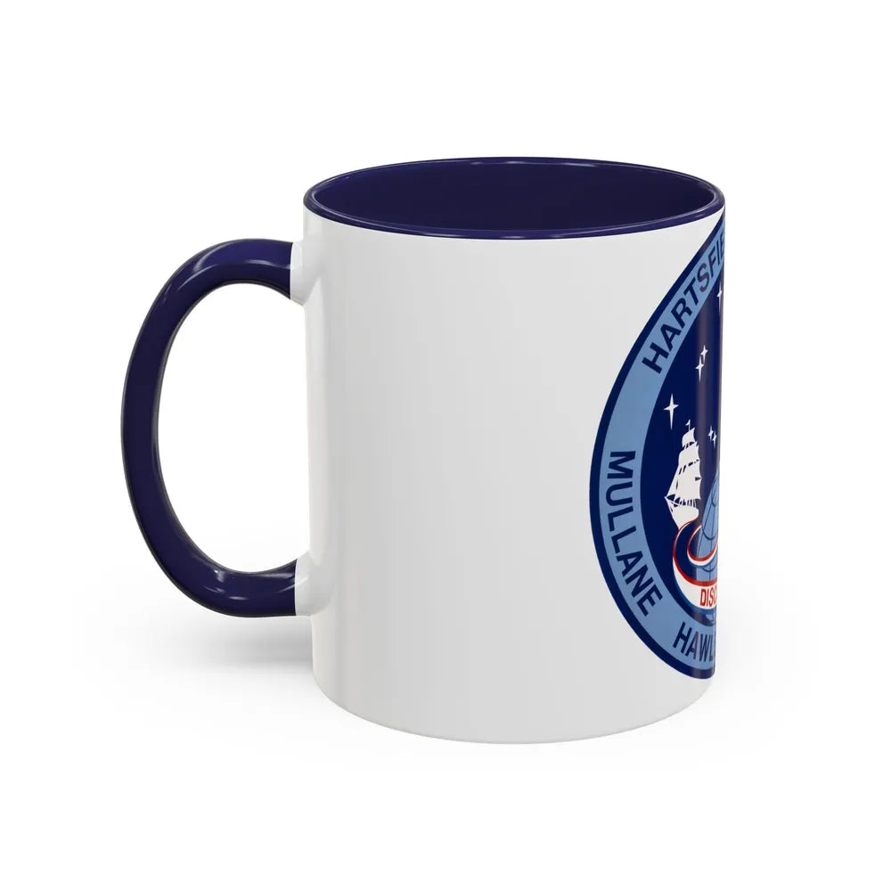 STS 41 d (NASA) Accent Coffee Mug-Go Mug Yourself