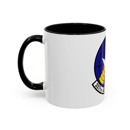 337 Air Control Squadron AETC (U.S. Air Force) Accent Coffee Mug