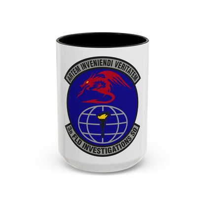 3d Field Investigations Squadron (U.S. Air Force) Accent Coffee Mug