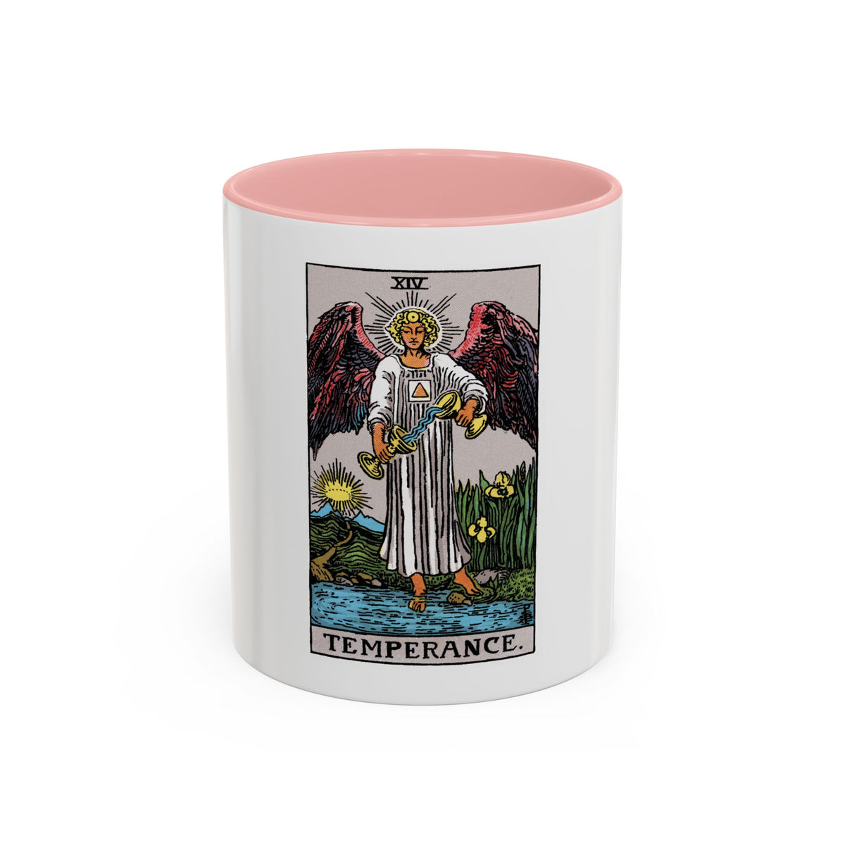 Temperance (Tarot Card) Accent Coffee Mug