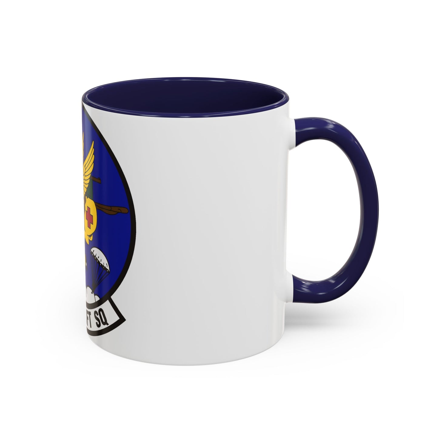 8th Airlift Squadron (U.S. Air Force) Accent Coffee Mug