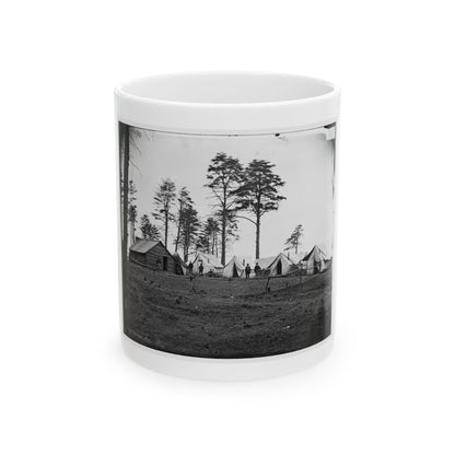 Brandy Station, Va. Chief Engineer's Camp; Another View (U.S. Civil War) White Coffee Mug
