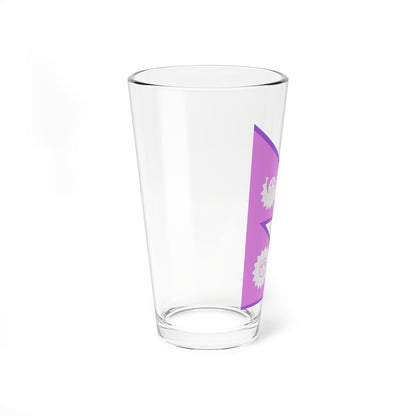 Bisexual Pride Flag of Nepal 1930-1962 (Nepal) Pint Glass 16oz