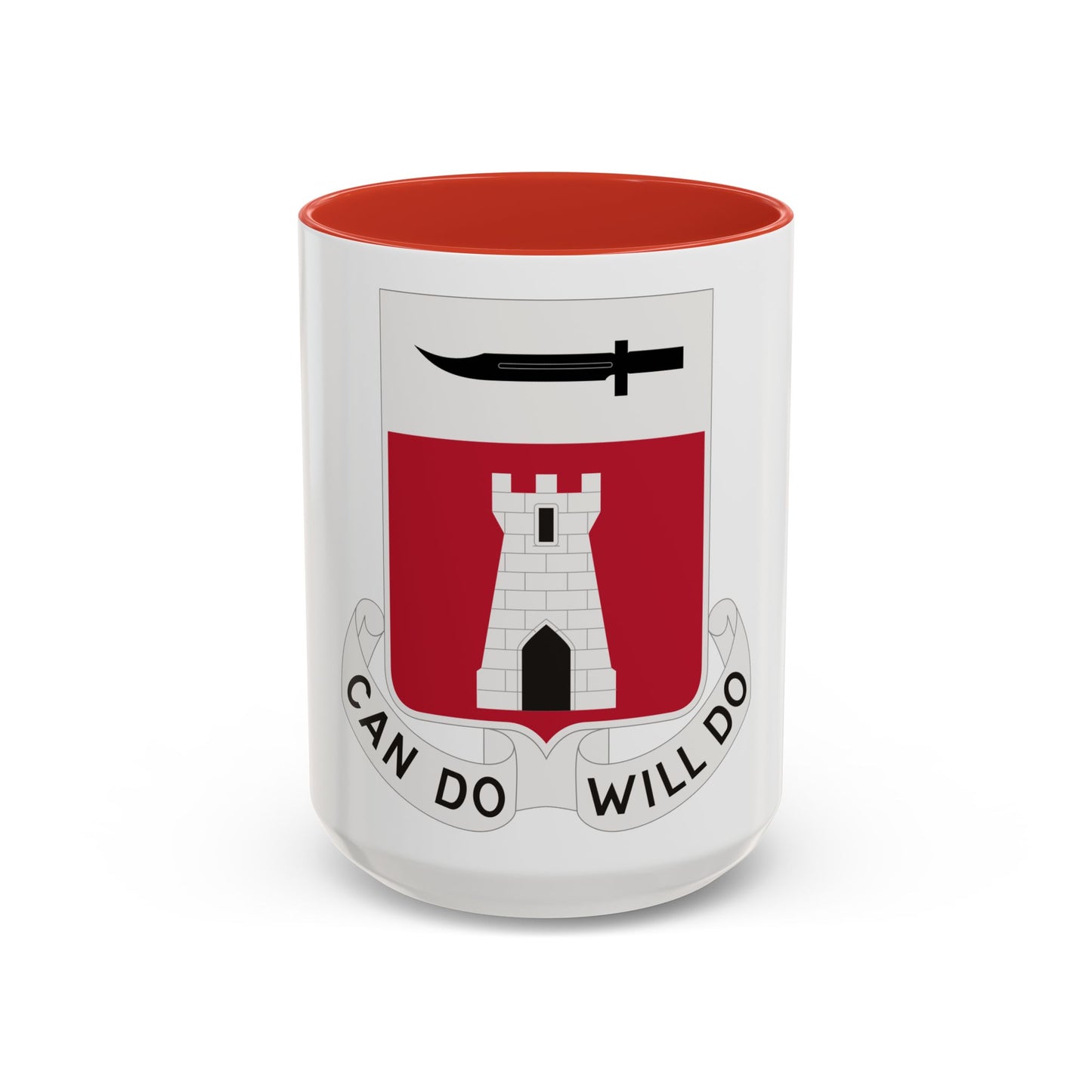 467 Engineer Battalion (U.S. Army) Accent Coffee Mug
