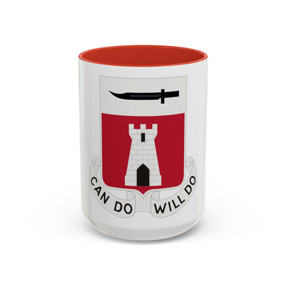 467 Engineer Battalion (U.S. Army) Accent Coffee Mug