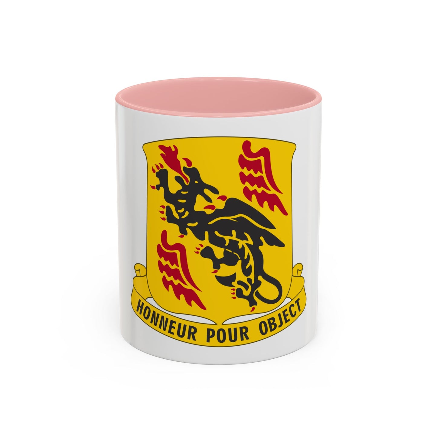 81 Airborne Antiaircraft Artillery Battalion (U.S. Army) Accent Coffee Mug