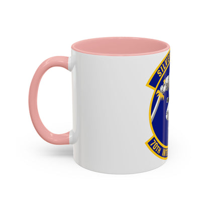 70th Intelligence Support Squadron (U.S. Air Force) Accent Coffee Mug