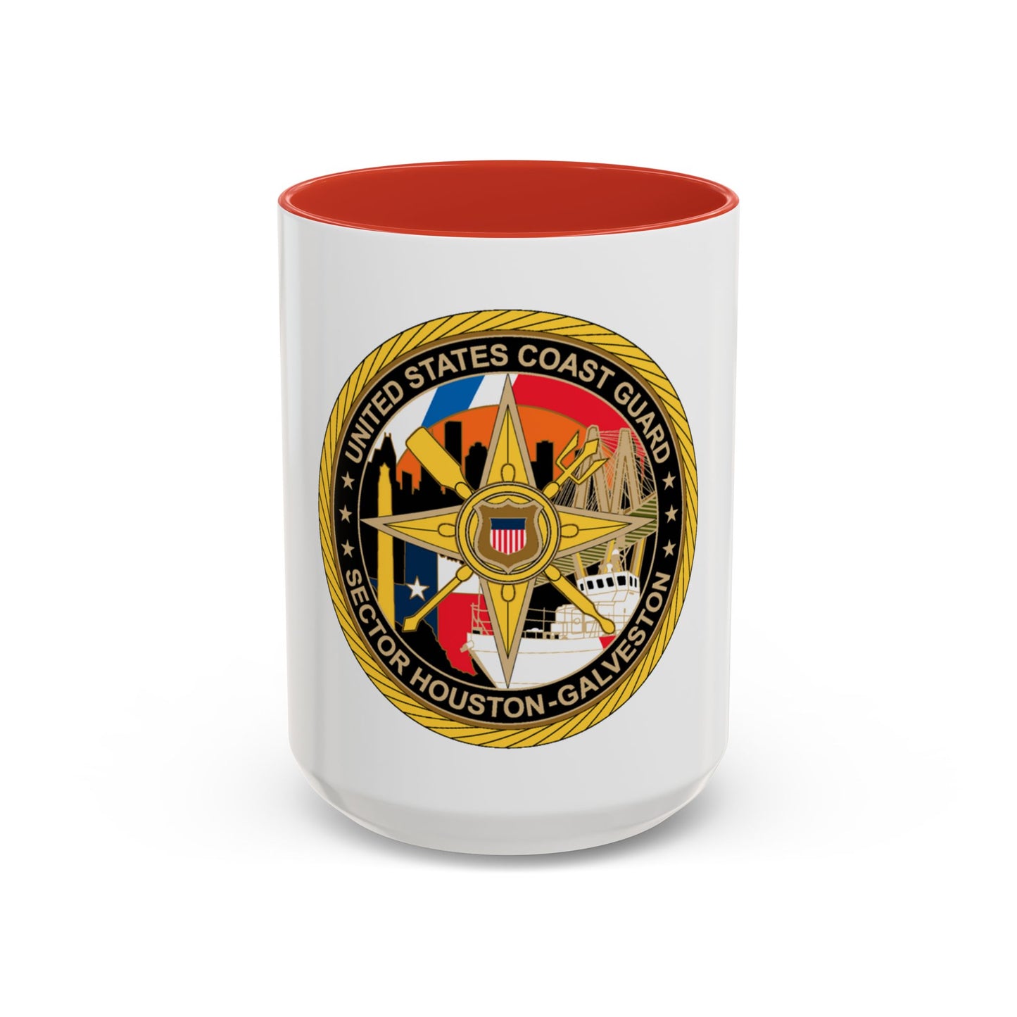 USCG Sector Houston Galveston Wardroom (U.S. Coast Guard) Accent Coffee Mug