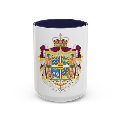 Coat of arms of the Crown Prince of Denmark - Accent Coffee Mug