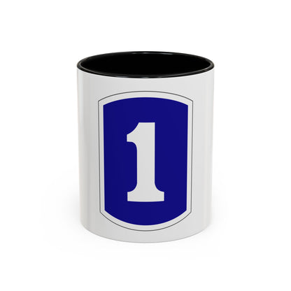 1 Infantry Brigade (U.S. Army) Accent Coffee Mug