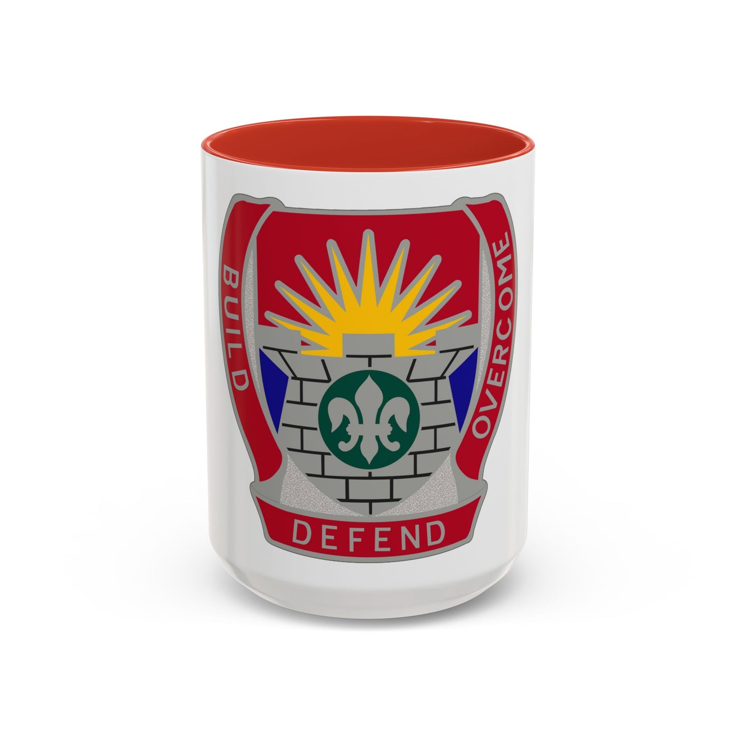 204 Engineer Battalion (U.S. Army) Accent Coffee Mug