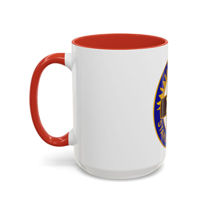 Hawley US Community Hospital (U.S. Army) Accent Coffee Mug