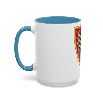 38 Sustainment Brigade (U.S. Army) Accent Coffee Mug